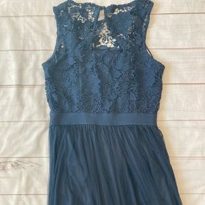 Lauren Conrad Deep Blue Formal dress